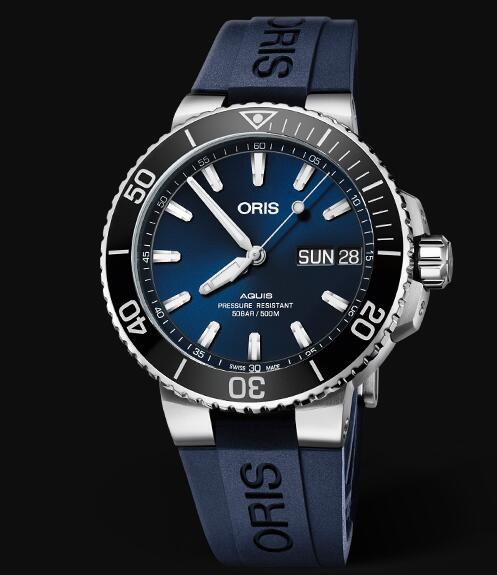 Review Oris Aquis Big Day Date 45.5mm 01 752 7733 4135-07 4 24 65EB Replica Watch - Click Image to Close
